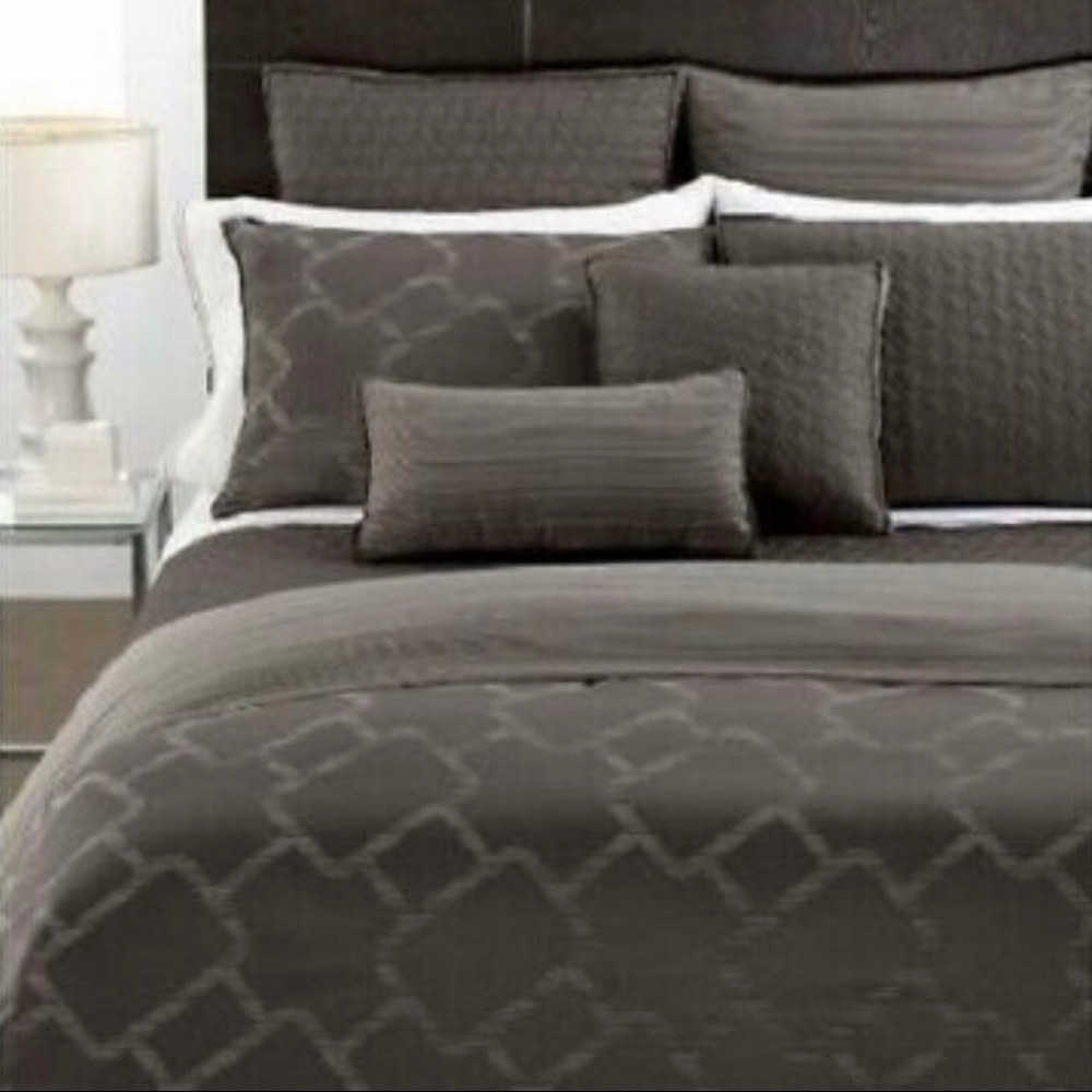 NEW Hotel Collection Gridwork Standard Sham